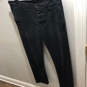 Black Left Field NYC Chinos Made in USA 34